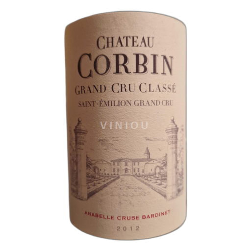 Bordeaux Saint-Émilion Grand Cru Château Corbin 2012