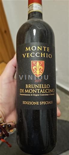Toskana Brunello di Montalcino Monte Vecchio Edizione Speciale 2019