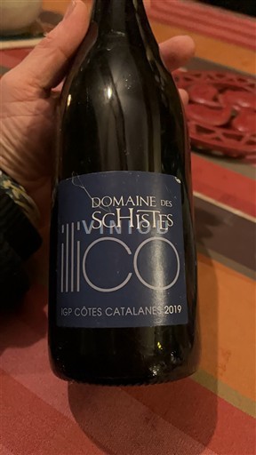 Languedoc-Roussillon Côtes Catalanes Domaine S Schistes Illico 2019