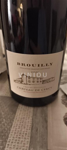 Beaujolais Brouilly Château Cercy 2021