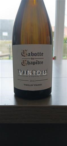 Burgundi Viré-clessé Cabotte du Chapitre Vieilles Vignes 2023