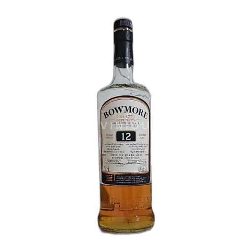 Whiskey Single Malt Whisky Twelve years old Bowmore 12a - 2010 Scotland Islay