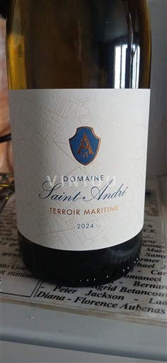 Languedoc a Roussillon Pays d'Oc Domaine Saint-André Terroir Maritime 2024