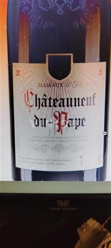 Údolí Rhôny Châteauneuf-du-Pape Hassaux et Fils 2023