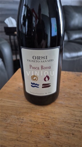 Емілія-Романья Коллі Болоньєзі Orsi Vigneto San Vito Posca Rossa 2025