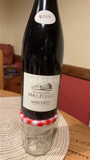 Burgundsko Mercurey Domaine Mux Foulot 2019