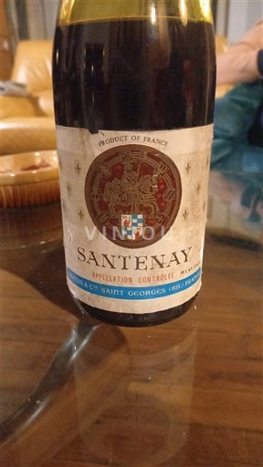 Burgundy Santenay Saint Georges 1978