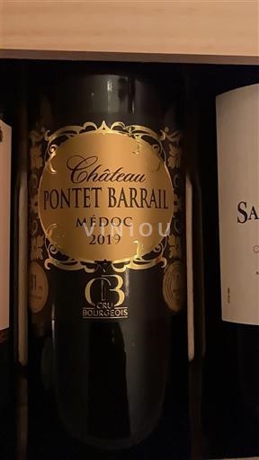 Burdeos Médoc Château Pontet Barrail 2019