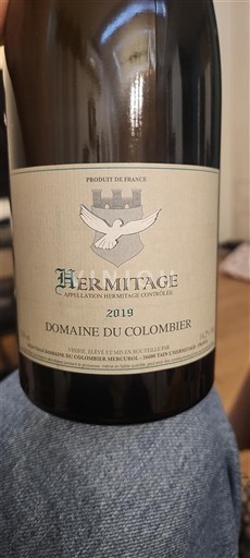Údolí Rhôny Hermitage Domaine Colombier 2019