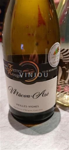 Burgundi Mâcon ja Mâcon-kylät Terres Rouges Vieilles Vignes 2024