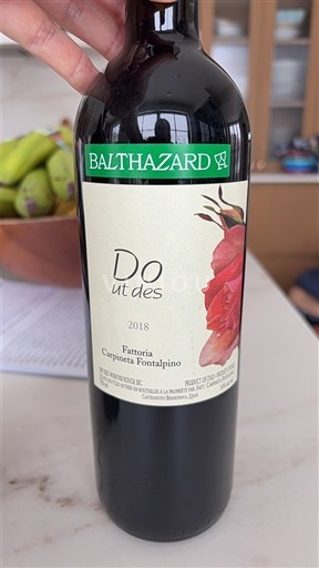 Toscana Fattoria Carpineta Fontalpino Do ut des 2018