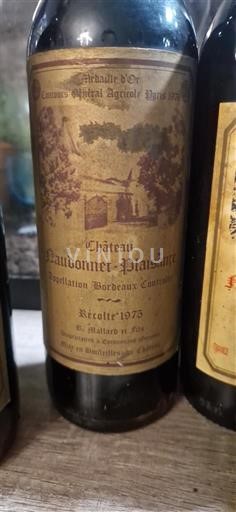Bordeaux Château Naudonnet-Plaisance 1975