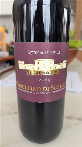 Тоскана Морелліно ді Скансано Fattoria Le Pupille 2024