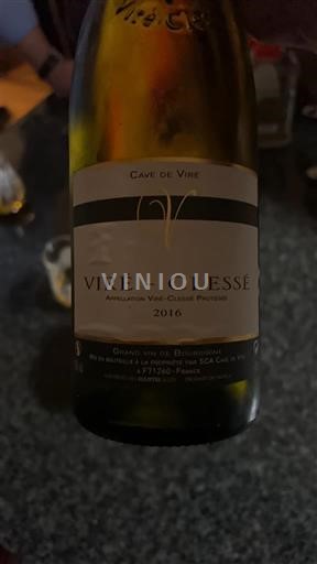 Bourgogne Viré-clessé Cave de Viré 2016