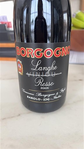 Piedmont Langhe Borgogno Rosso Pinin 2023