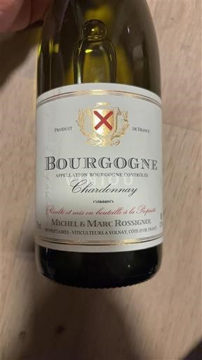 Burgundi Bourgogne Michel & Marc Rossignol Chardonnay Ei vuosikertaa