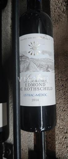 Bordeaux Listrac-Médoc Domaine Les Lauriers des Domaines Edmond de Rothschild 2014