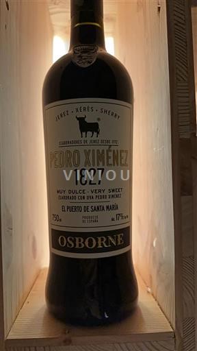 Andalusien Nicht spezifiziert Osborne Pedro Ximénez 1827 Ohne Jahrgang