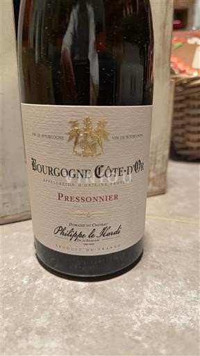 Bourgondië Bourgogne Côte d'Or Domaine Château Philippe le Hardi Pressonnier 2020