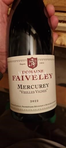 Borgogna Mercurey Faiveley Vieilles Vignes 2022