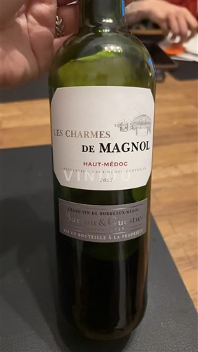 Bordeaux Haut-Médoc Château Magnol Les Charmes de Magnol 2023