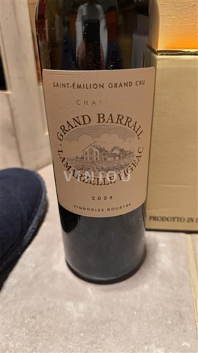 Bordeaux Saint-Émilion Grand Cru Grand Cru Grand Barrail Lamarzelle Figeac 2005