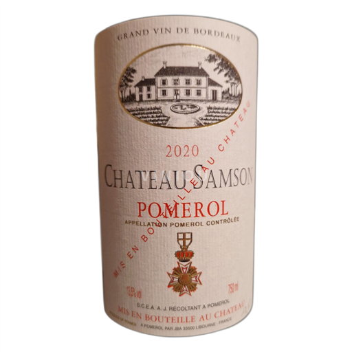 Bordeaux Pomerol Chateau Samson 2020