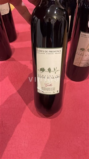 Provence Côtes de Provence Clos d'Alari Gilles 2011