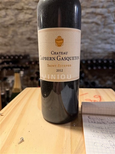Bordeaux Saint-Estèphe Château Capbern Gasqueton 2012