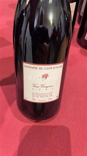 Provansa Ni doloceno Domaine Clos d'Alari Vieux Carignan 2009