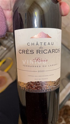 Languedoc Terrasses-du-Larzac Château S Crès Ricards Stécia 2020