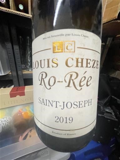 Vallée du Rhône Saint-Joseph Louis Cheze Ro-Rée 2019