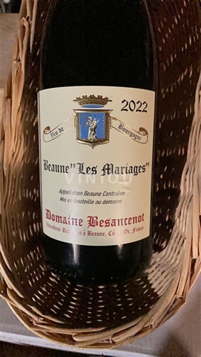 Burgundy Beaune Besancenot Les Mariages 2022