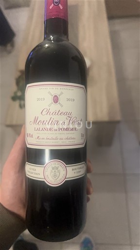 Bordeaux Lalande-de-Pomerol Château Moulin à Vent Sélection 2019