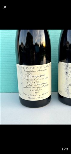 Burgundija Bourgogne-Côte-Chalonnaise A. et P. de Villaine La Digoine 1997
