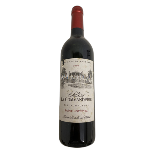 Bordeaux Saint-Estèphe Château La Commanderie 2003