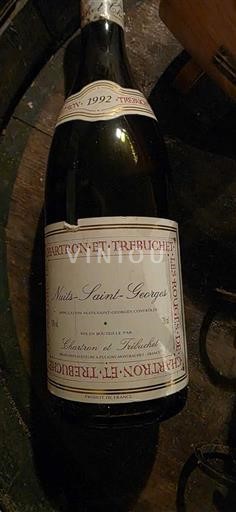 Bourgogne Nuits-saint-georges Chartron et Trébuchet 1992