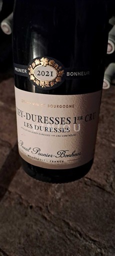 Bourgondië Auxey-Duresses Premier Cru Pascal Prunier-Bonheur Les Duresses 2021