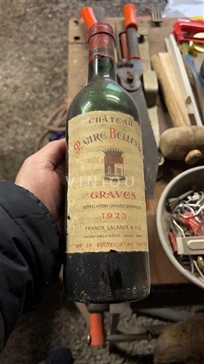 Bordeaux Graves Château Maure Bellevue 1973