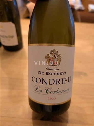 Rhône Valley Condrieu Domaine Boisseyt Les Corbonnes 2023