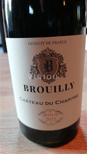 Beaujolais Brouilly Château Chapitre 2023