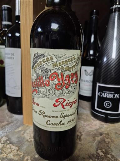 La Rioja rioja Marqués de Murrieta Castillo Ygay Gran Reserva Especial 1991