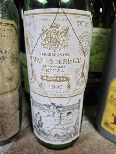 La Rioja rioja Marqués de Riscal Reserva 1980
