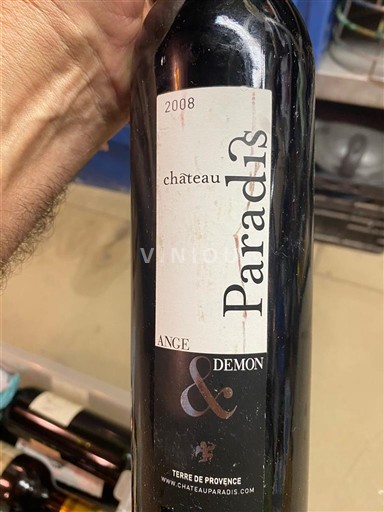 Provansa Coteaux d'Aix-en-Provence Château Paradis Ange & Démon 2008