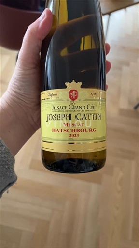 Alsace Muscat Grand Cru Joseph Gattin 2023