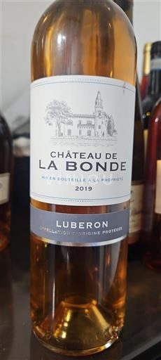 Vale do Ródano Luberon Château La Bonde 2019