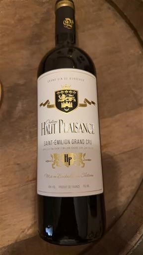 Bordeaux Saint-Émilion Grand Cru Grand Cru Château Haut Plaisance 2016