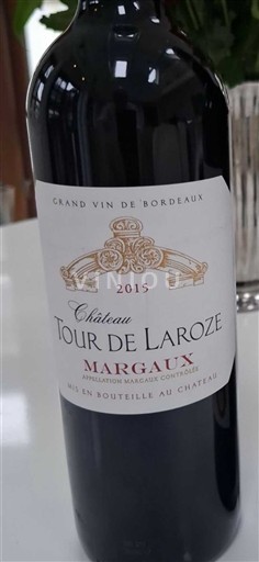 Bordeaux Margaux Château Tour de Laroze 2015
