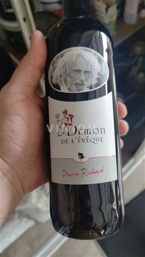 Vina Rouge sec Le Démon de l’Évêque Pierre Richard 2023 Francija Langvedok Saint-Chinian AOC