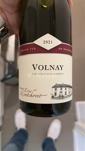 Burgundy Volnay Domaine Eric Montchovet 2021